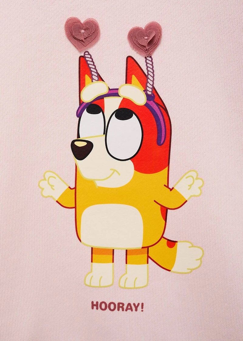 Bluey-print sweatshirt