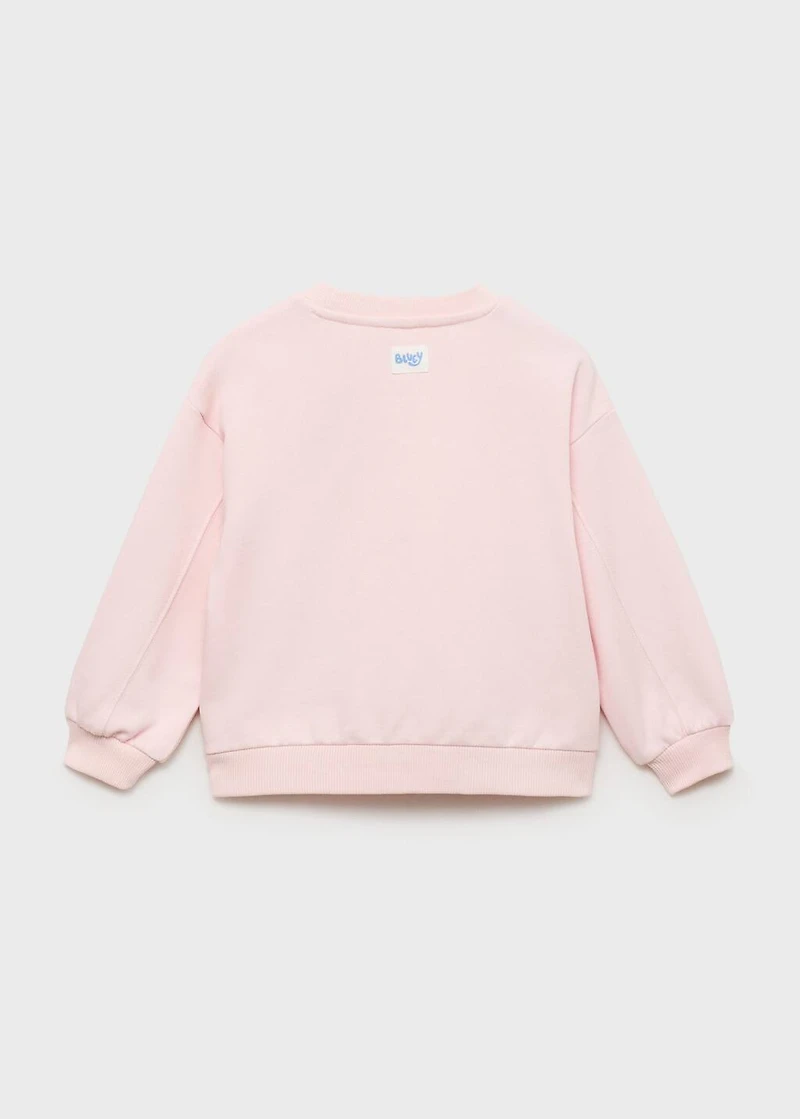 Bluey-print sweatshirt