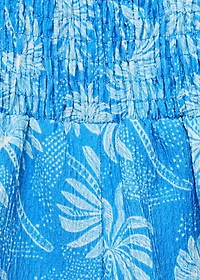 Floral-print shorts