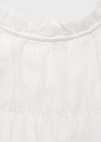 Ruched halter top