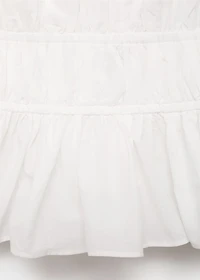 Ruched halter top