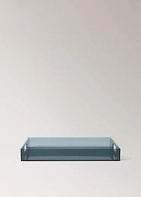 Medium rectangular acrylic tray