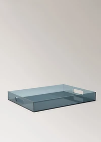 Medium rectangular acrylic tray