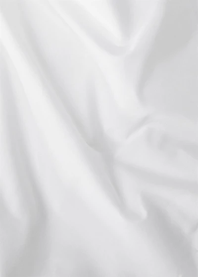 Percale cotton fitted sheet for 200 cm bed