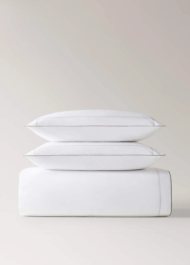 200-thread count percale cotton duvet cover for 180/200 cm bed