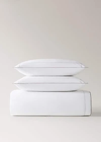 200-thread count percale cotton duvet cover for 180/200 cm bed