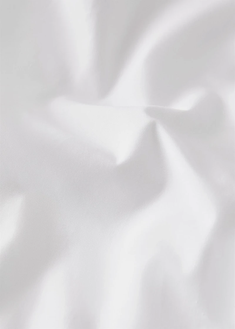 200-thread count percale cotton duvet cover for 180/200 cm bed