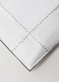 200-thread count percale cotton duvet cover for 180/200 cm bed