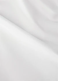 500-thread cotton percale fitted sheet for 150 cm bed