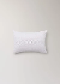 Children's cotton cushion cover with embroidered details 20x30 cm