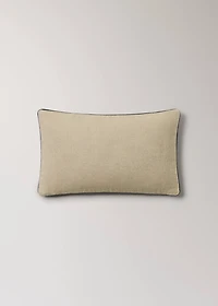 Linen floral-print cushion cover 30x50 cm