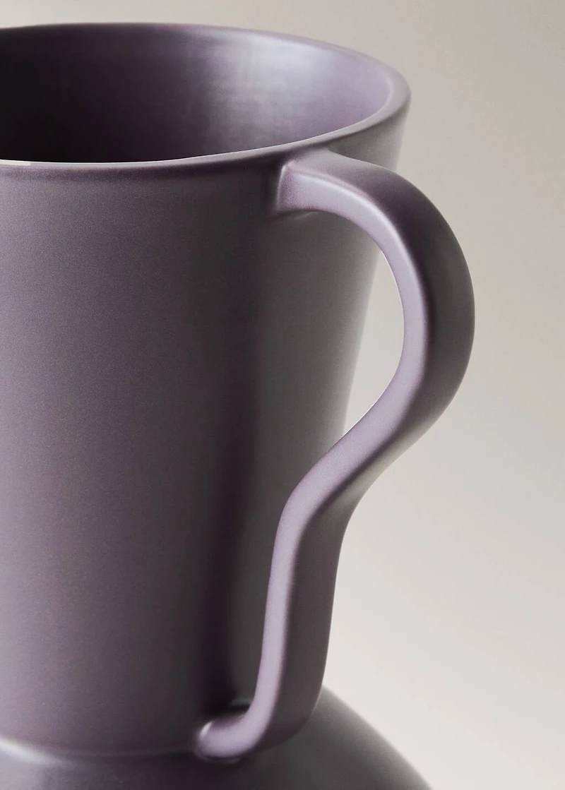 Double-handled stoneware jug