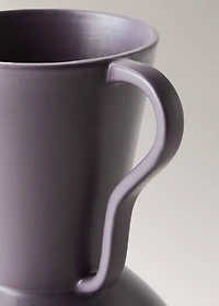 Double-handled stoneware jug