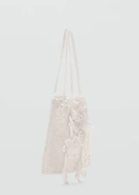Crochet handbag