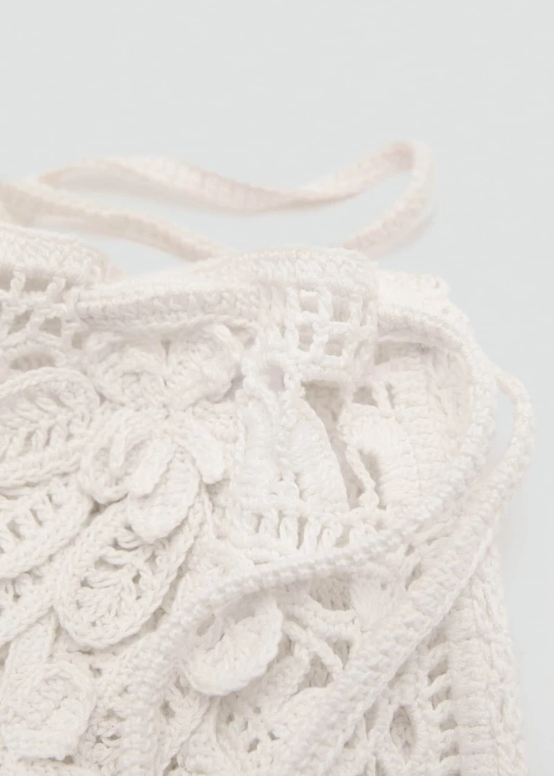 Crochet handbag