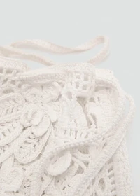 Crochet handbag