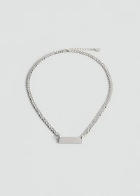Chain with metal links