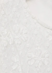 Lace strap T-shirt