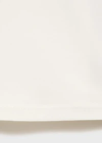 Floral-embroidered cotton t-shirt