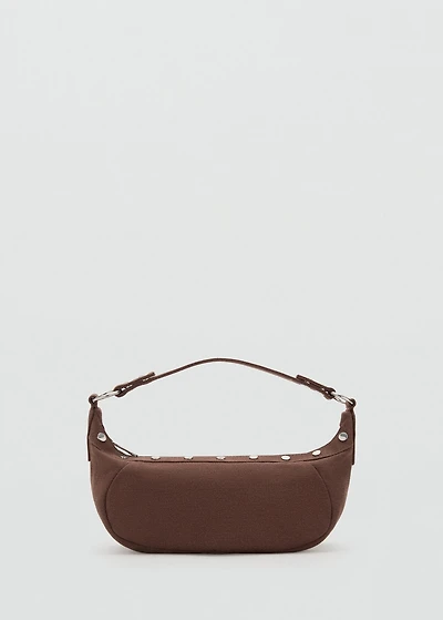 Studded shoulder bag