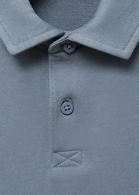 Polo-neck sweatshirt