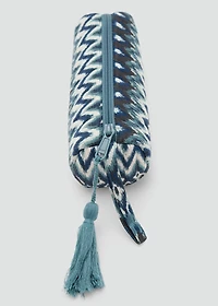 Case with ethnic print