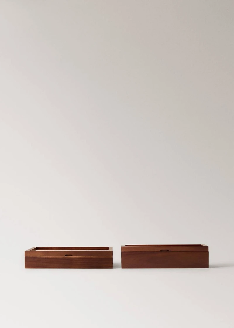 Large wooden jewelry box