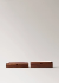 Large wooden jewelry box