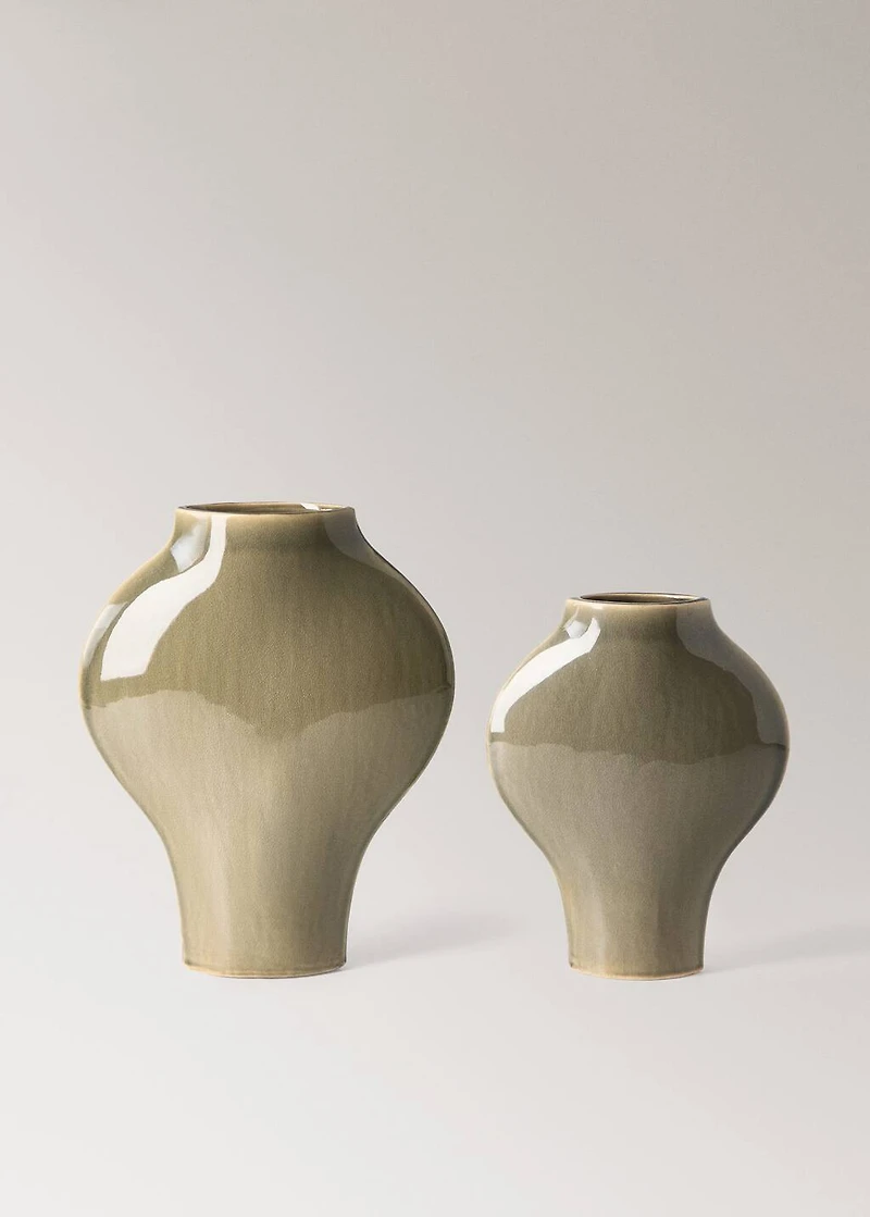 Large stoneware vase