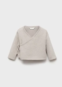 Knitted cotton sweater