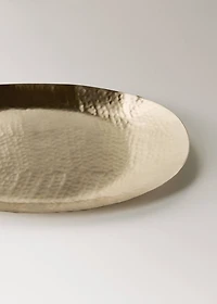 golden decorative tray