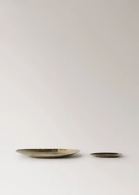 golden decorative tray