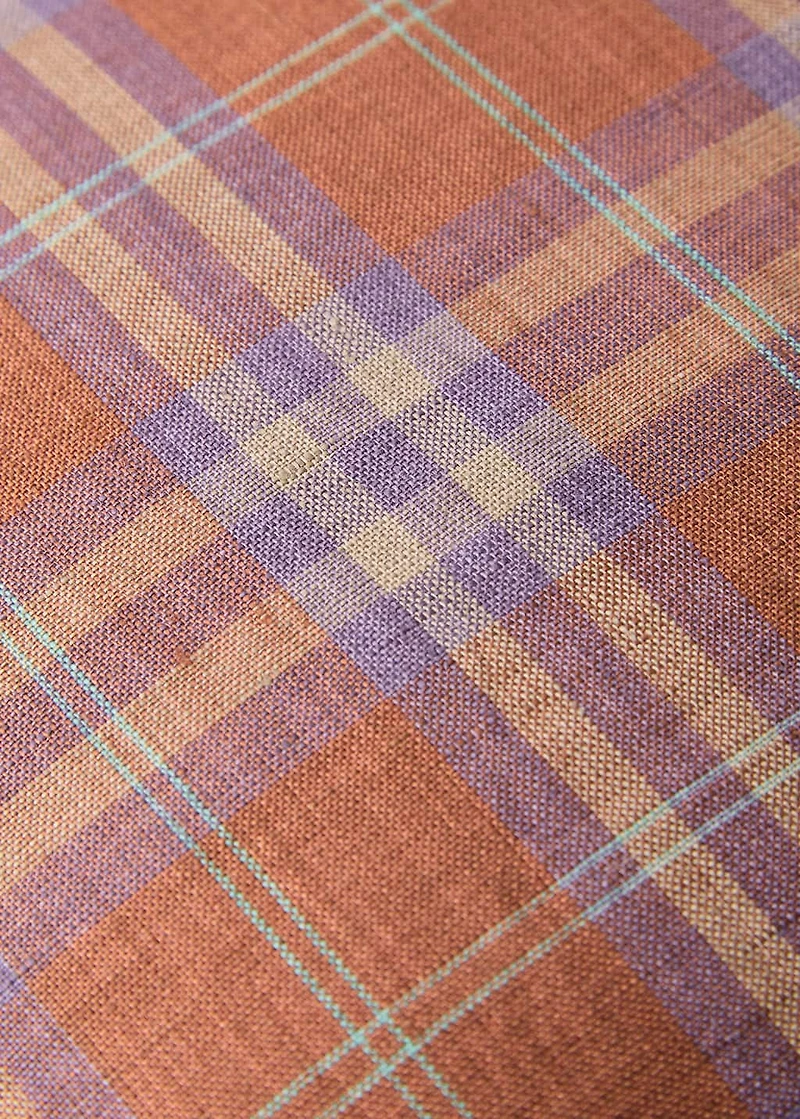 Multi-colored checked children's cushion cover 40x40 cm