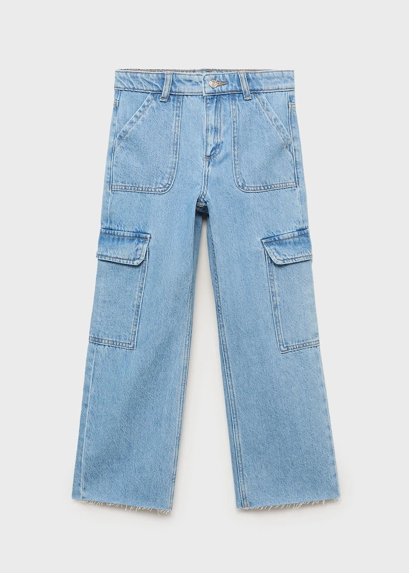 Straight-fit cargo jeans