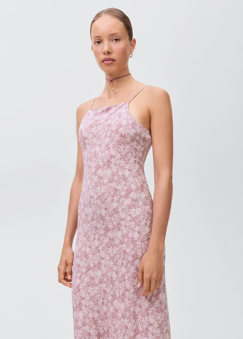 Long floral dress