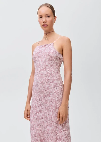 Long floral dress