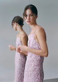 Long floral dress