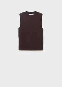 Fine-knit top