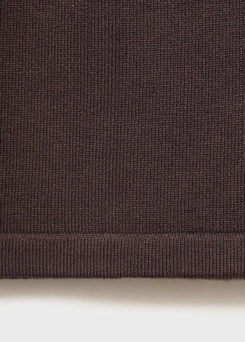 Fine-knit top