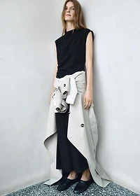 Ruched midi dress