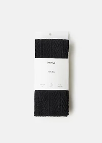 Long knitted socks