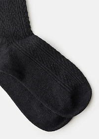 Long knitted socks