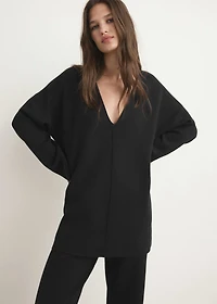 Milano fabric pajama sweater