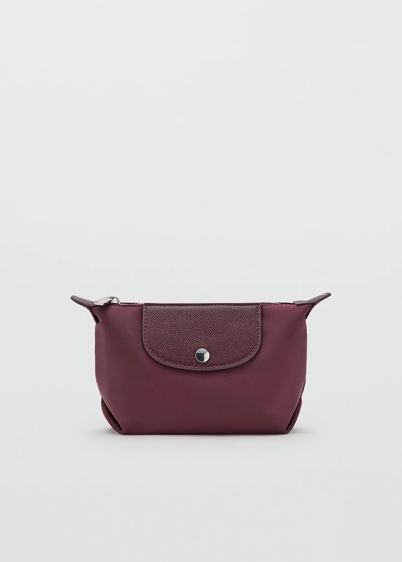 combined nylon toiletry bag