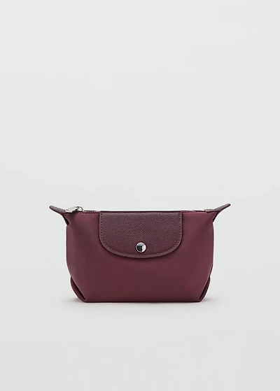 combined nylon toiletry bag