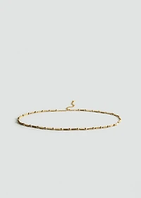 Skinny metal belt