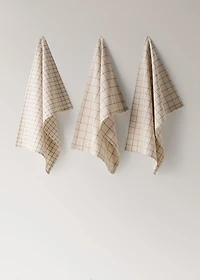 Cotton checked cloths