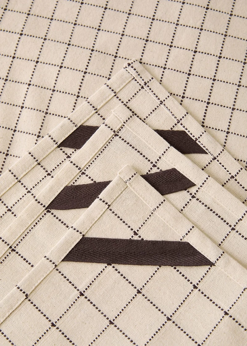 Cotton checked cloths
