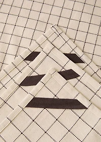 Cotton checked cloths