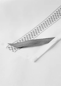 Cotton kitchen towel with details